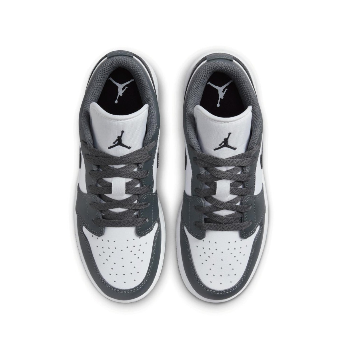 1677 - Giày Nike Air Jordan 1 Low GS Iron Grey - 553560 152 [HÀNG CHÍNH HÃNG]