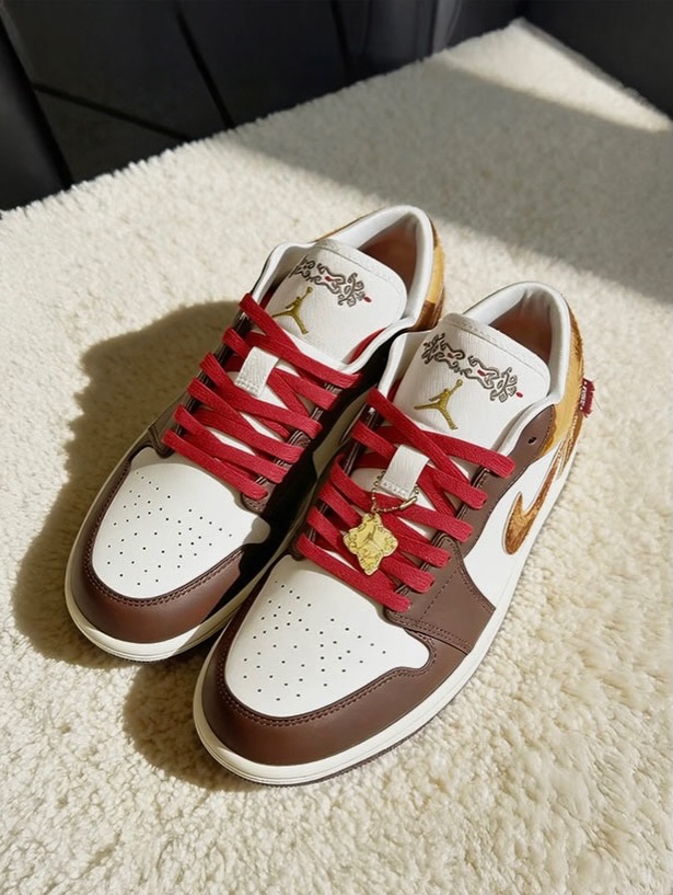 2256 - Giày Nike Air Jordan 1 Low SE Year of the Horse IQ5321-121 [HÀNG CHÍNH HÃNG]