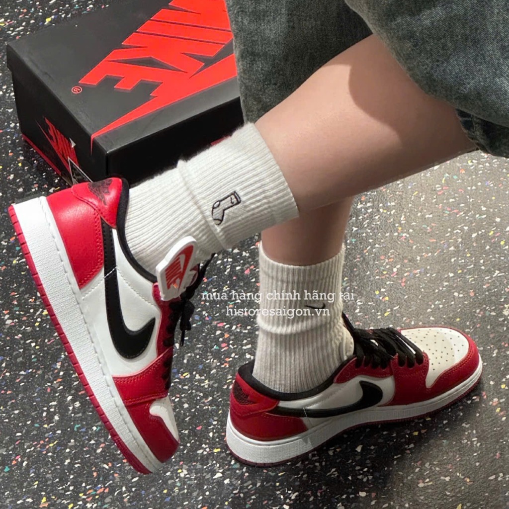 2124 - Giày Nike Air Jordan 1 Retro Low OG ‘Chicago’ HQ6998-600 [HÀNG CHÍNH HÃNG]