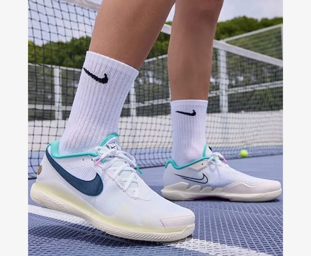 1825 - Giày Nike Court Air Zoom Vapor Pro HC ‘White Coconut Milk’ HM3705-141 Tennis/Pickleball  [HÀNG CHÍNH HÃNG]