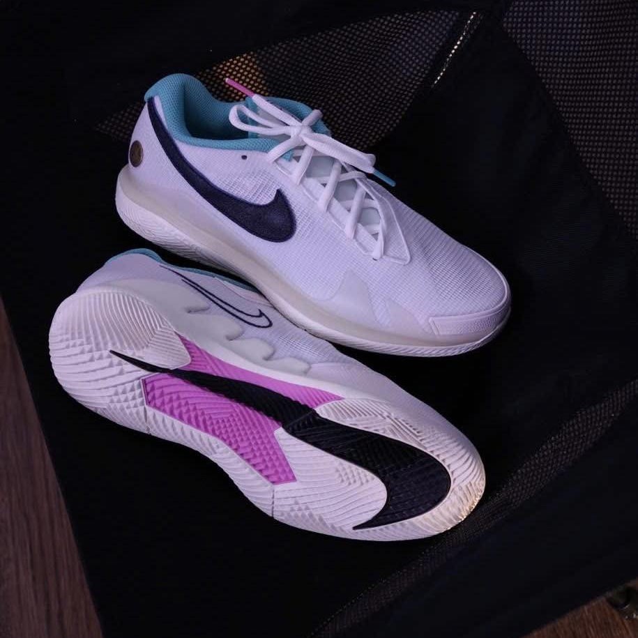 1825 - Giày Nike Court Air Zoom Vapor Pro HC ‘White Coconut Milk’ HM3705-141 Tennis/Pickleball  [HÀNG CHÍNH HÃNG]