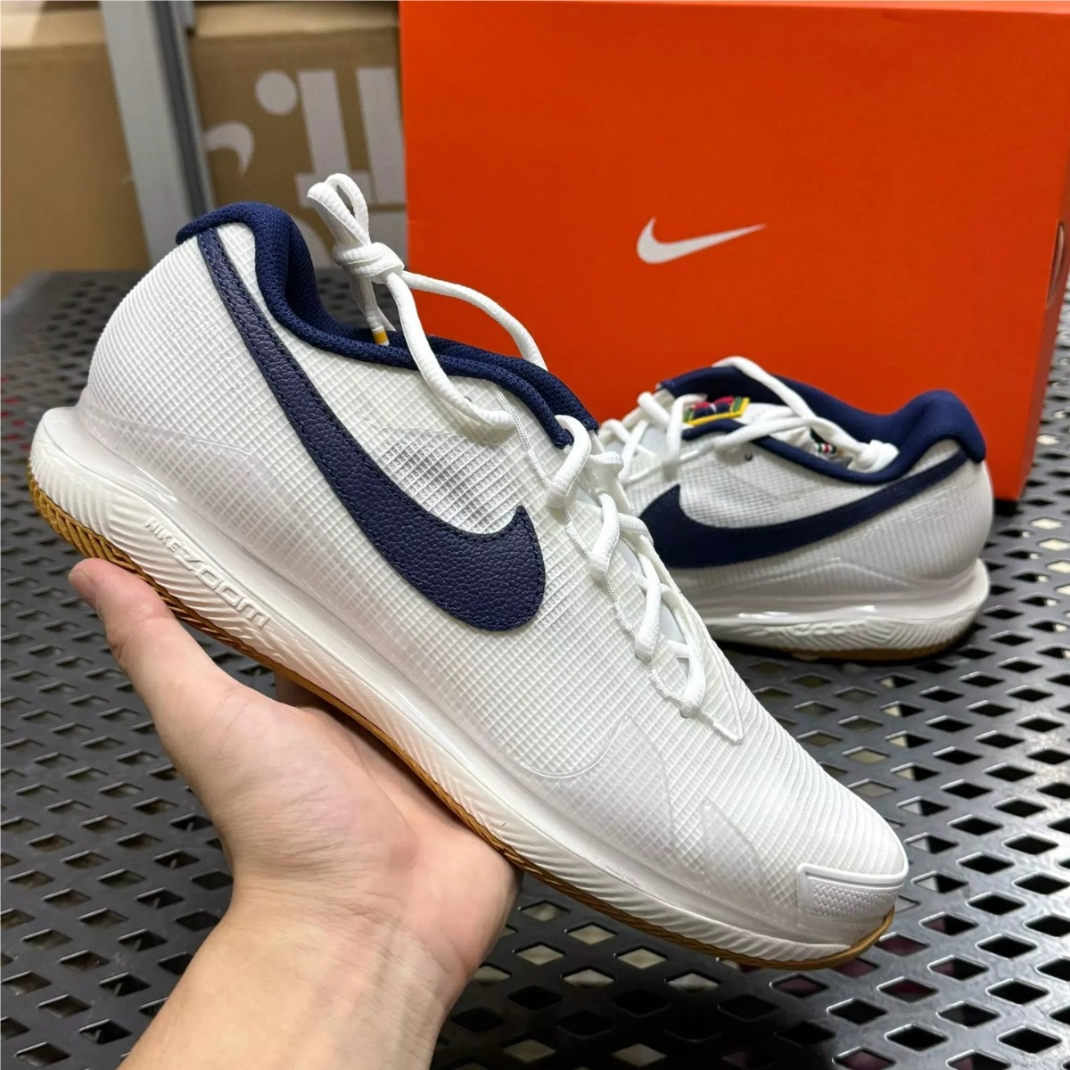 1824 - Giày Nike Court Air Zoom Vapor Pro ‘Summit White Binary Blue’ CZ0220-133 [HÀNG CHÍNH HÃNG]