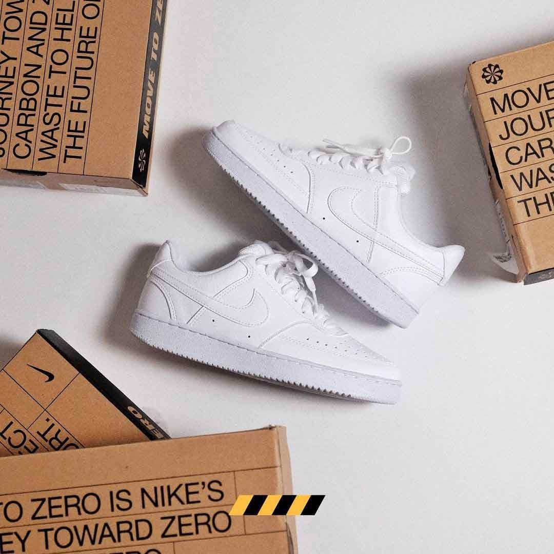 117 -  Giày Nike Court Vision All White - Code DH2987-100 / DH3158-100 [HÀNG CHÍNH HÃNG]