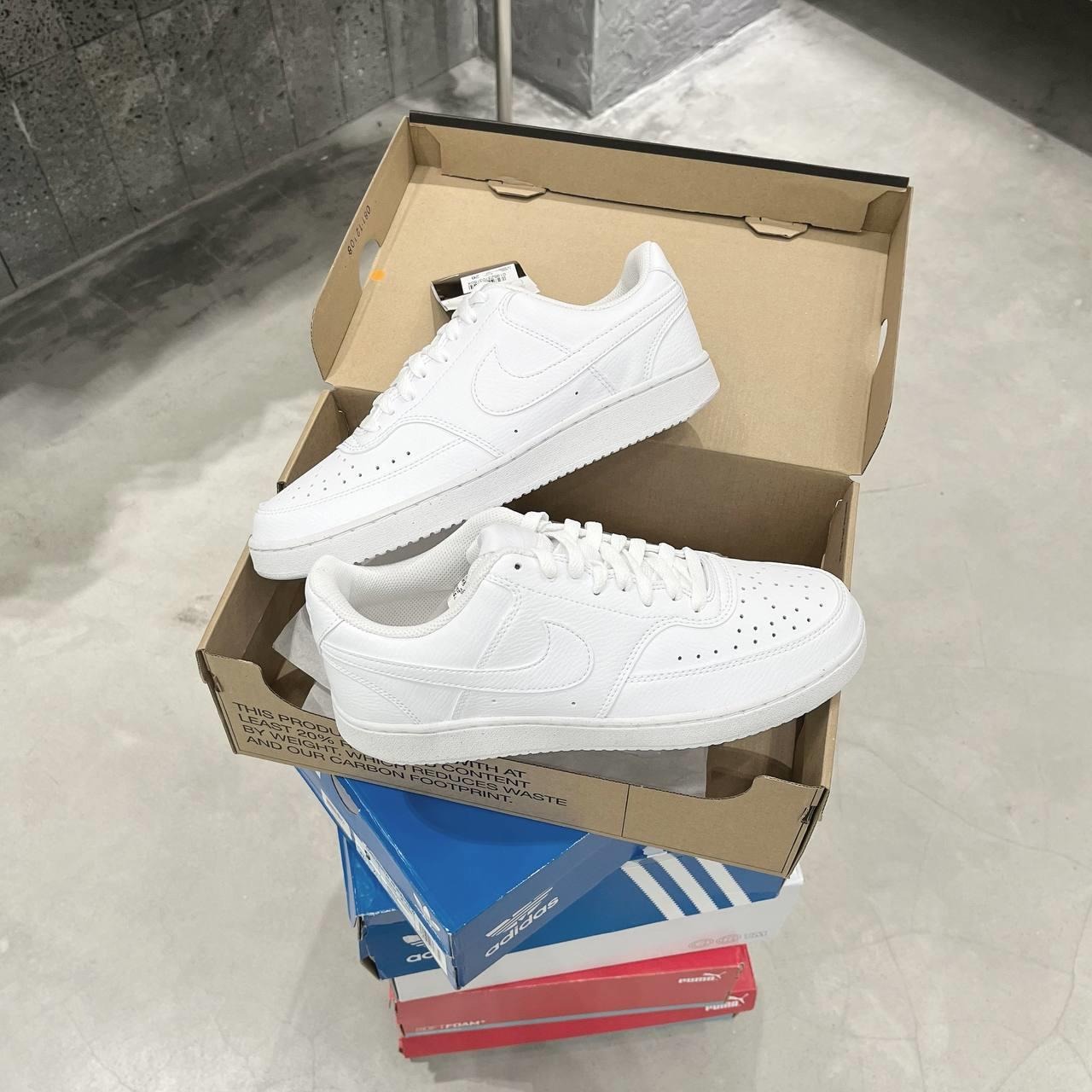 117 -  Giày Nike Court Vision All White - Code DH2987-100 / DH3158-100 [HÀNG CHÍNH HÃNG]