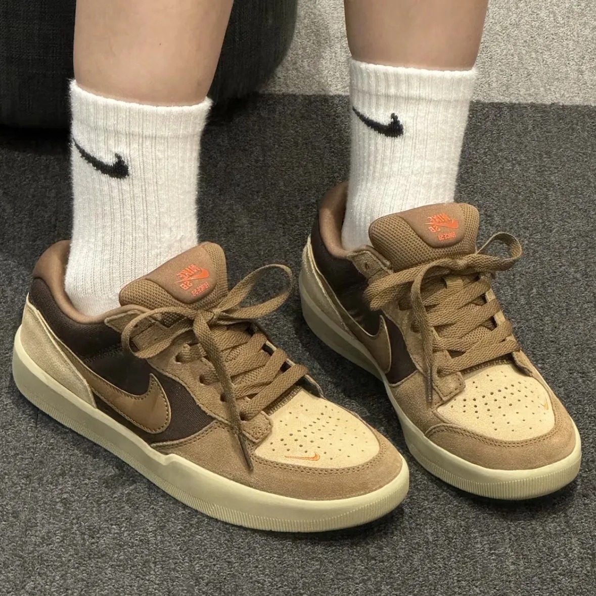 2578 - Giày Nike SB Force 58 ‘'Brown'' DV5477-201 [HÀNG CHÍNH HÃNG]