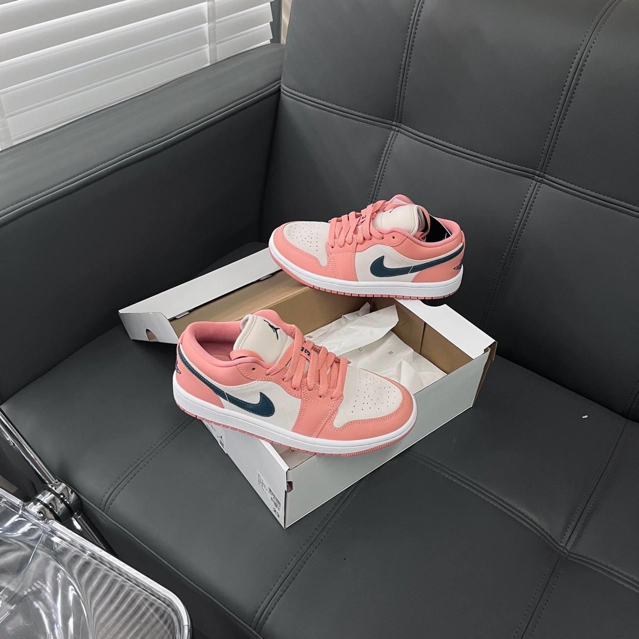 848 -  Giày Nike Air Jordan 1 Low Light Madder Root DC0774 800 [HÀNG CHÍNH HÃNG]