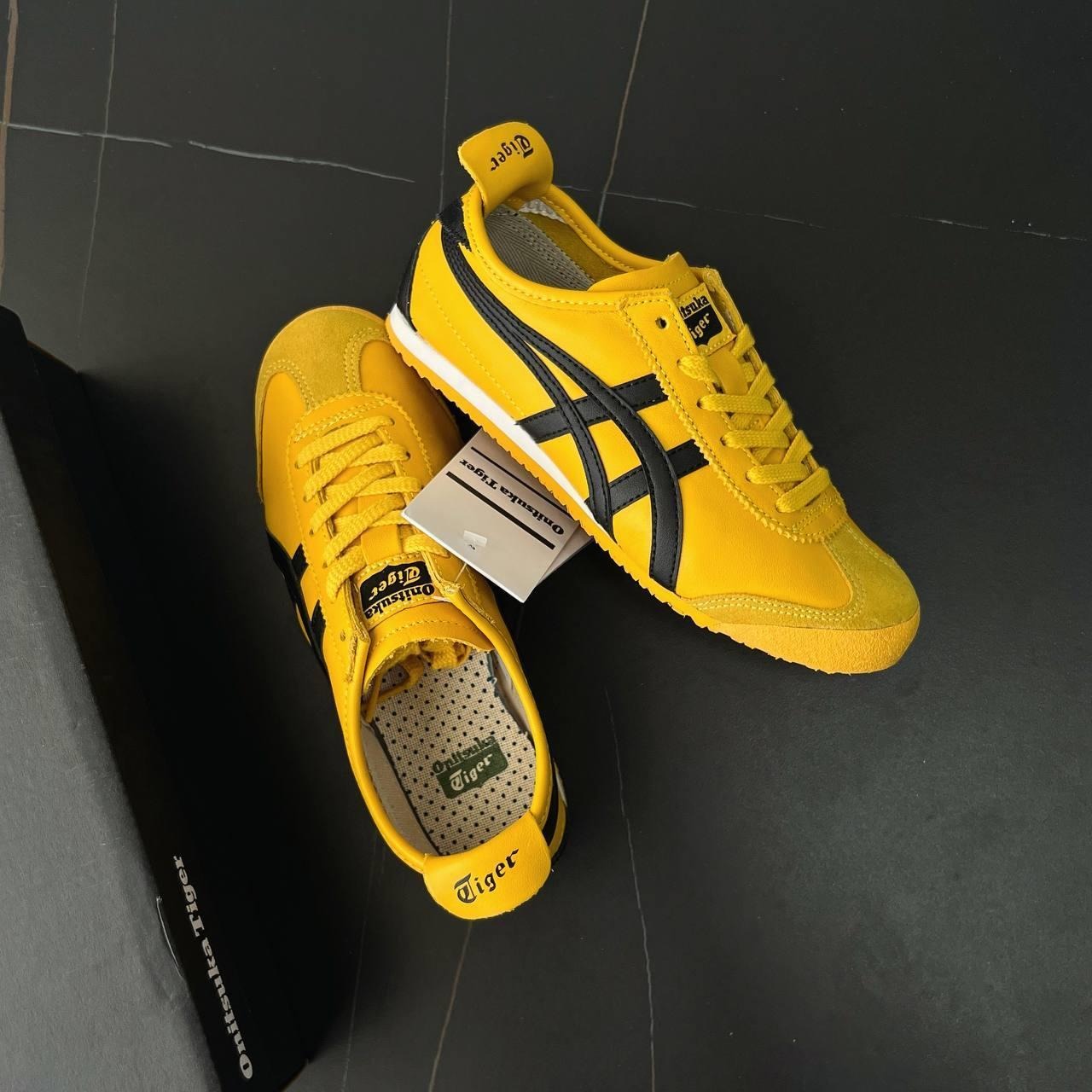 871 -  Giày Onitsuka Tiger Mexico 66 Yellow Black - Code 1183C102-751 [HÀNG CHÍNH HÃNG]