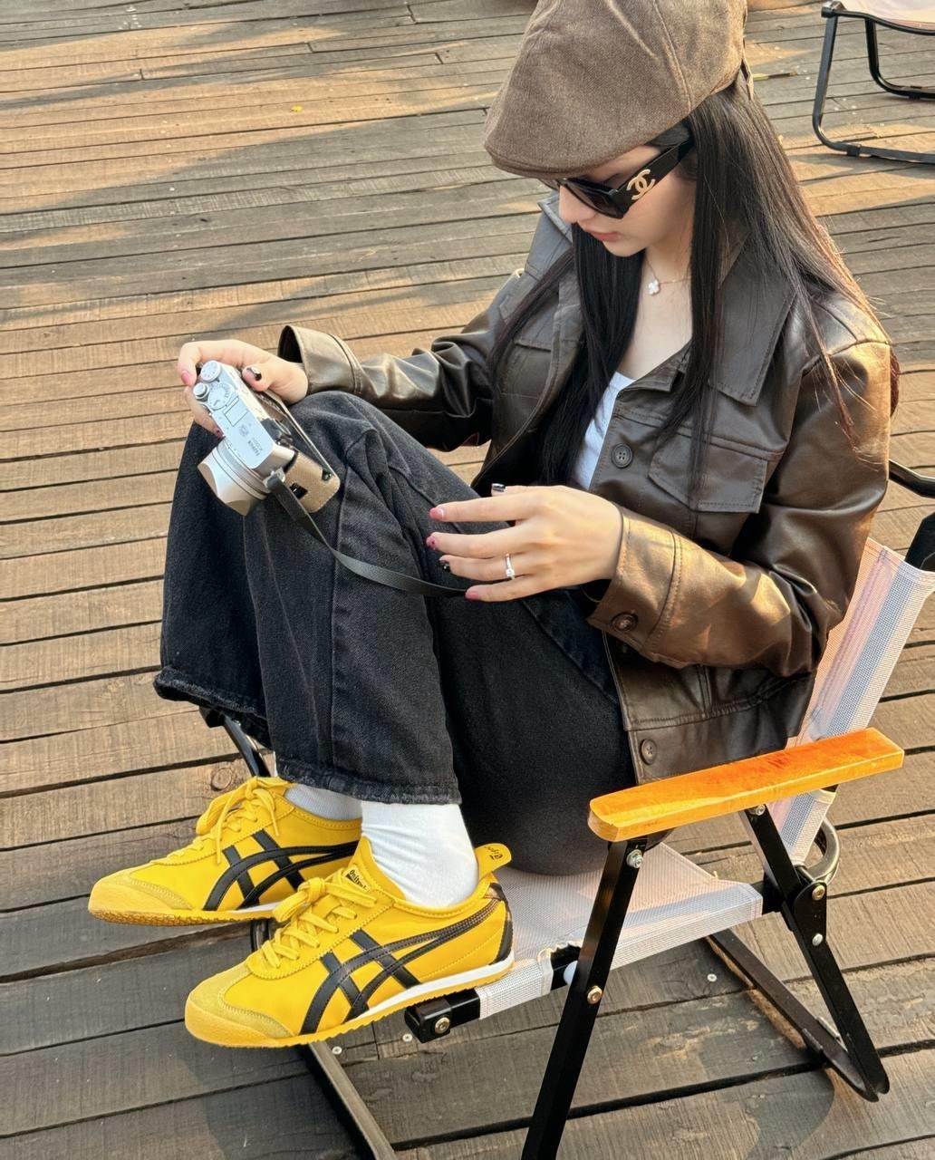 871 -  Giày Onitsuka Tiger Mexico 66 Yellow Black - Code 1183C102-751 [HÀNG CHÍNH HÃNG]