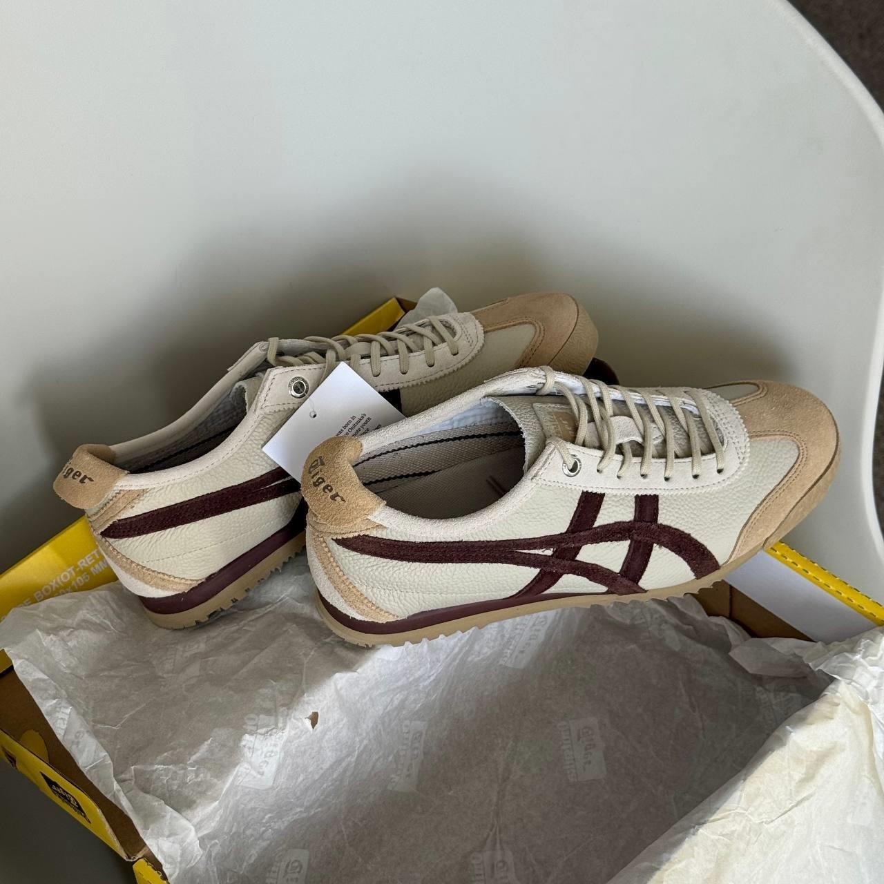 1801 - Giày Onitsuka Tiger Mexico 66 SD Putty Brown 1183C015-204 [HÀNG CHÍNH HÃNG]