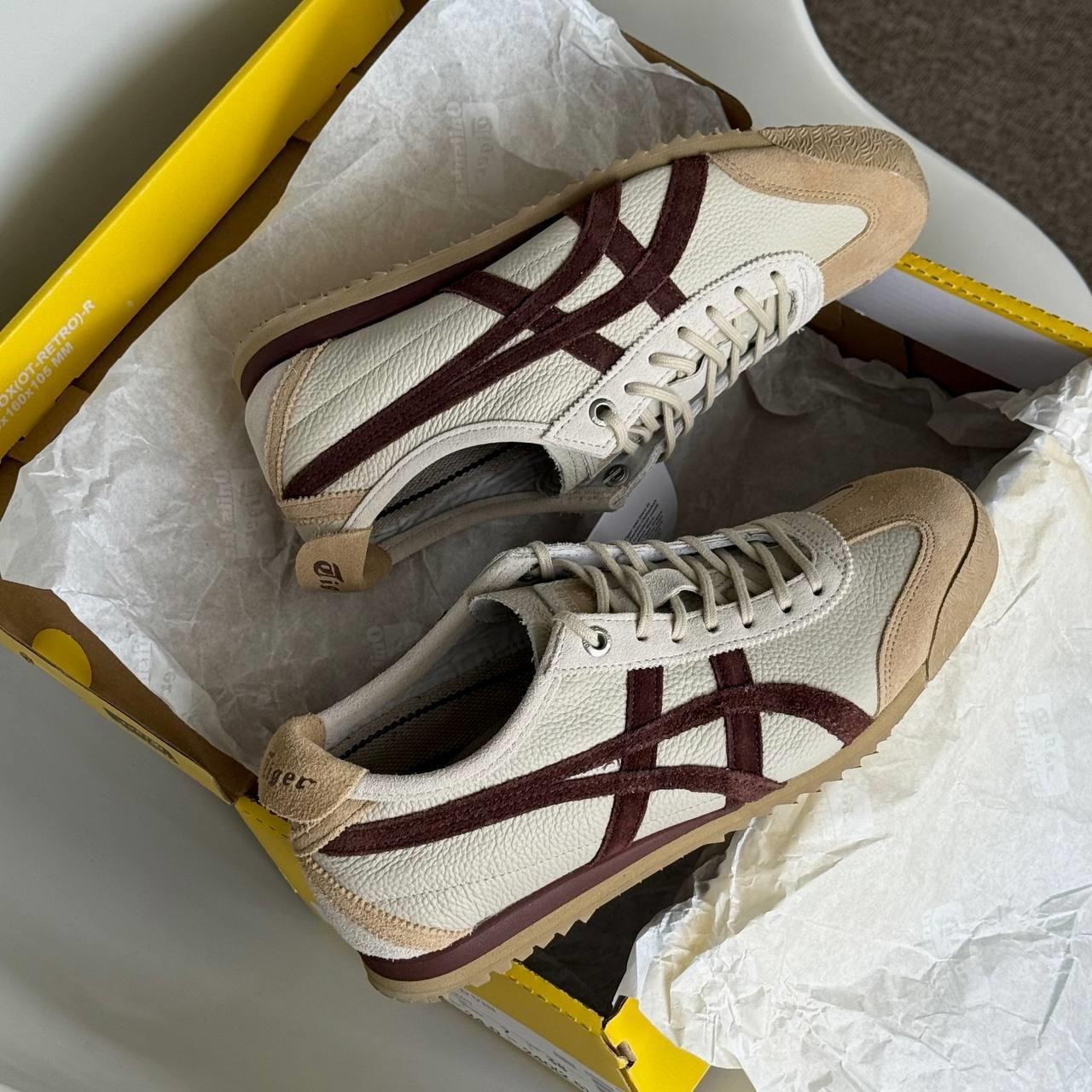 1801 - Giày Onitsuka Tiger Mexico 66 SD Putty Brown 1183C015-204 [HÀNG CHÍNH HÃNG]