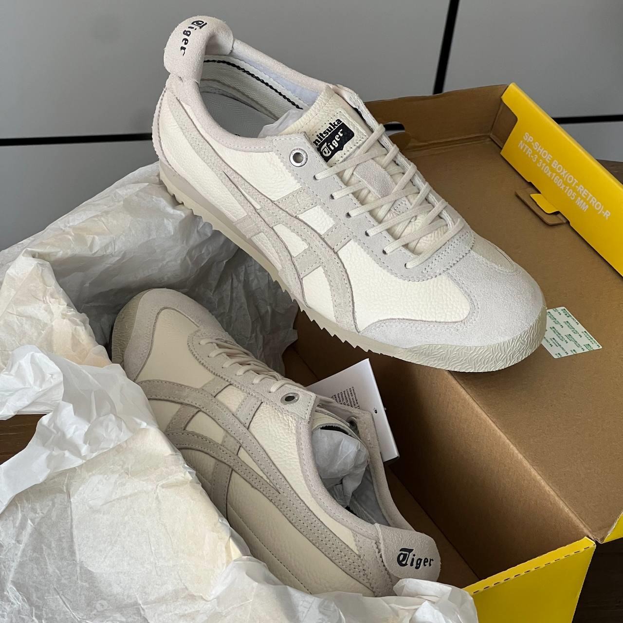 1814 - Giày Onitsuka Tiger Mexico 66 SD Cream 1183C015-101 [HÀNG CHÍNH HÃNG]