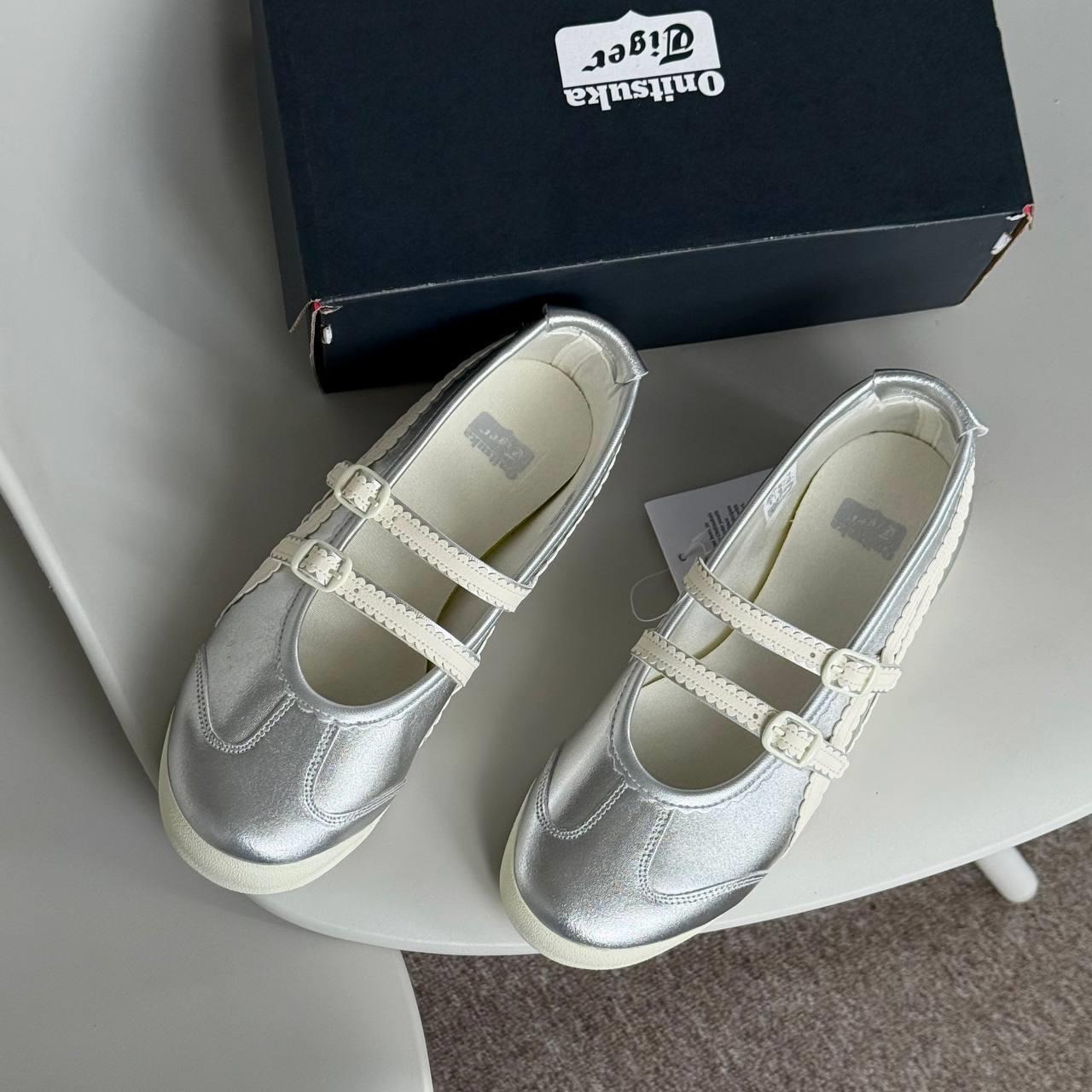 1727 - Giày Onitsuka Tiger Mexico 66 TGRS Silver Cream 1182A660-020 [HÀNG CHÍNH HÃNG]