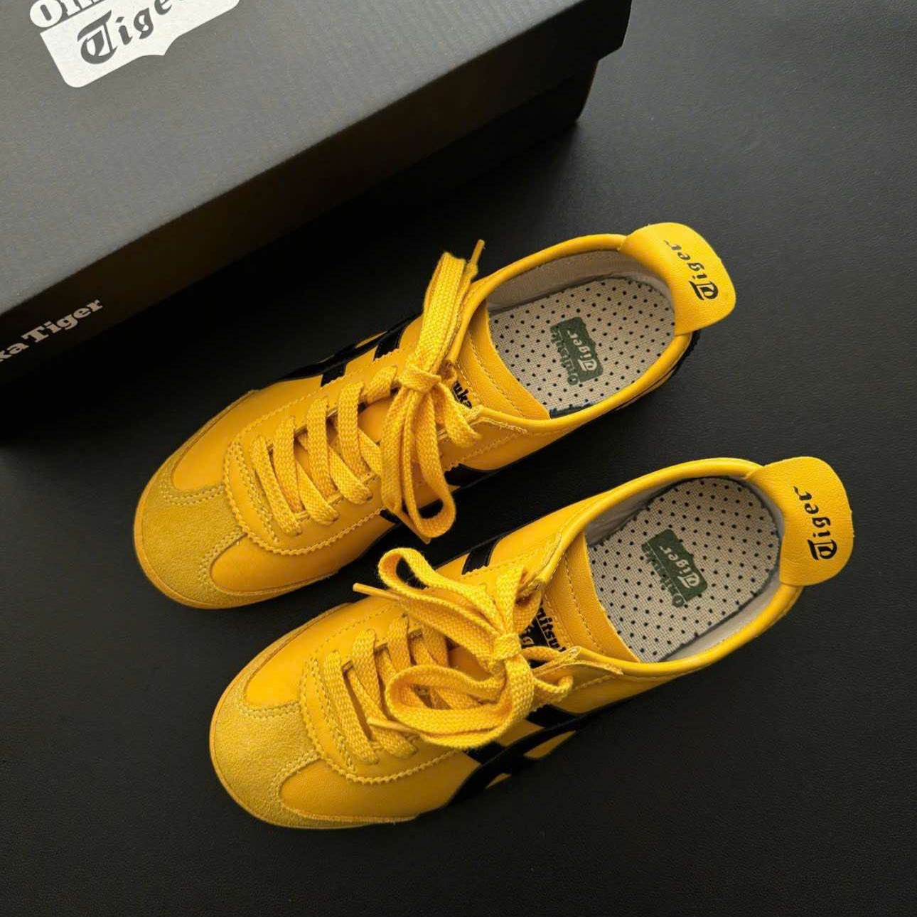 871 -  Giày Onitsuka Tiger Mexico 66 Yellow Black 1183C102-751 [HÀNG CHÍNH HÃNG]