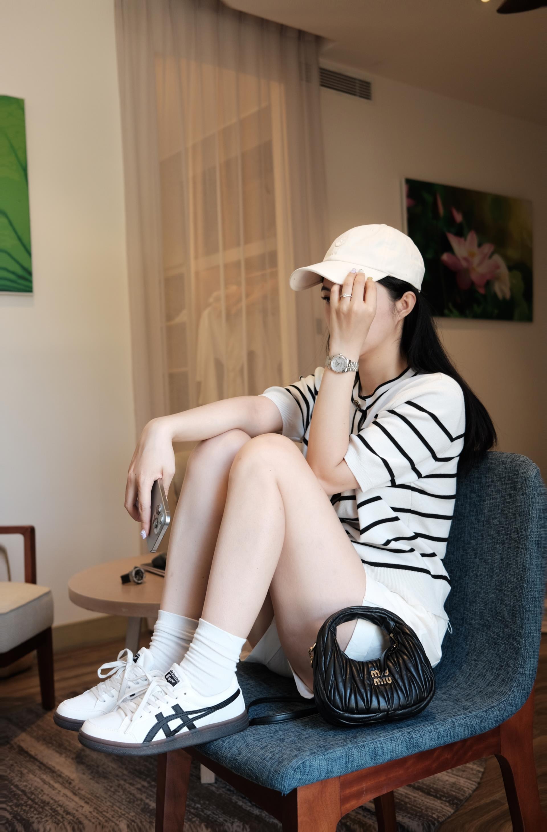 710 -  Giày Onitsuka Tiger Advanti Cream White Black - 1183B799 101 [HÀNG CHÍNH HÃNG]