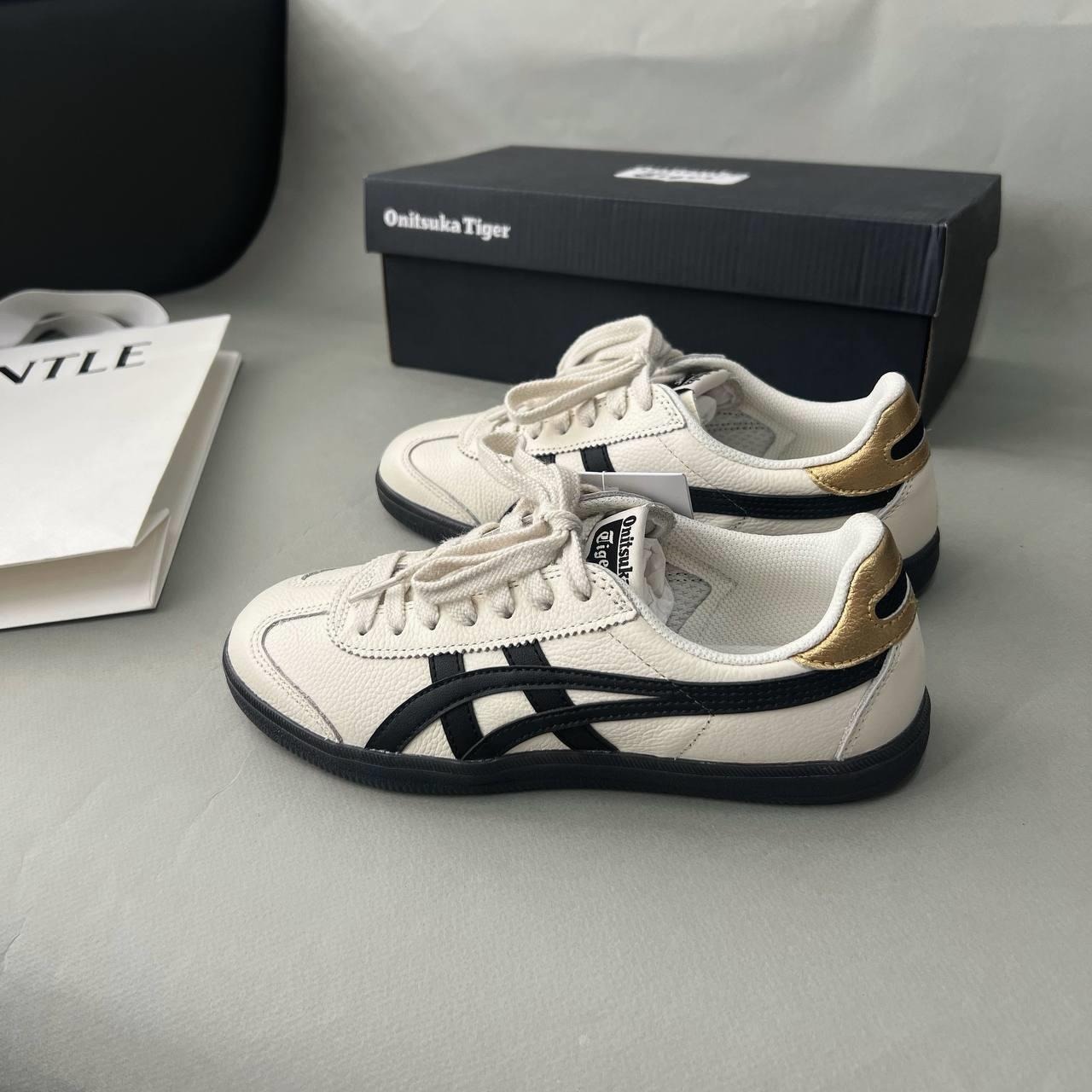 2612 - Giày Onitsuka Tiger Tokuten White Black Gold 1183B938-100 [HÀNG CHÍNH HÃNG]