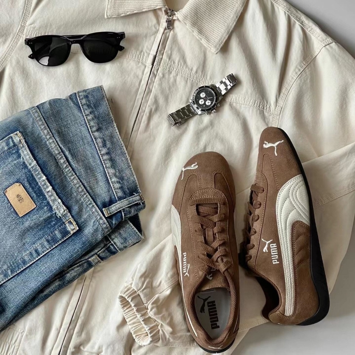 2624 - Giày Puma Speedcat Archive 'Haute Coffee' 398847-02 [HÀNG CHÍNH HÃNG]