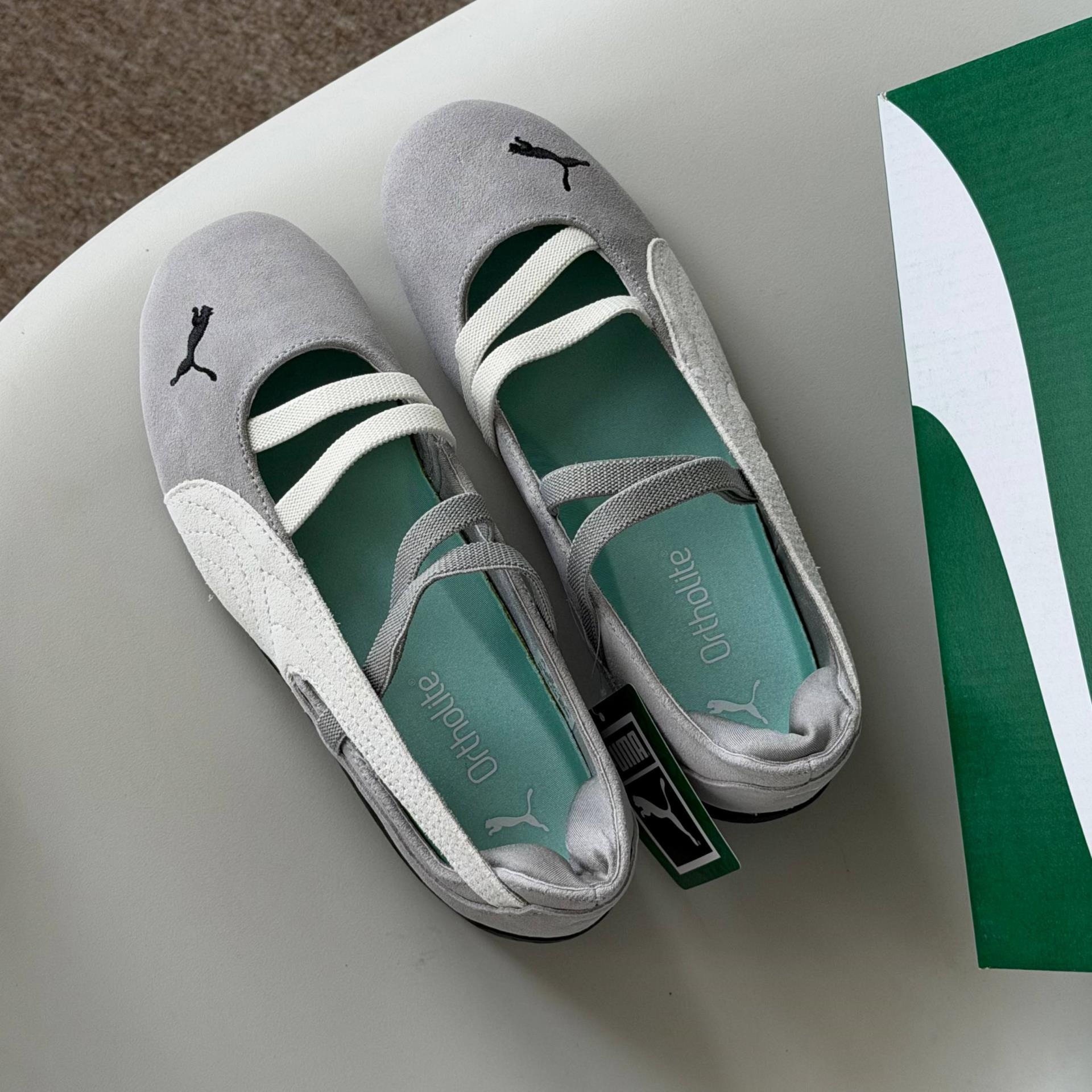 2595 - Giày Puma Speedcat Ballet LILY BROWN ''Grey'' 406808-01 [HÀNG CHÍNH HÃNG]