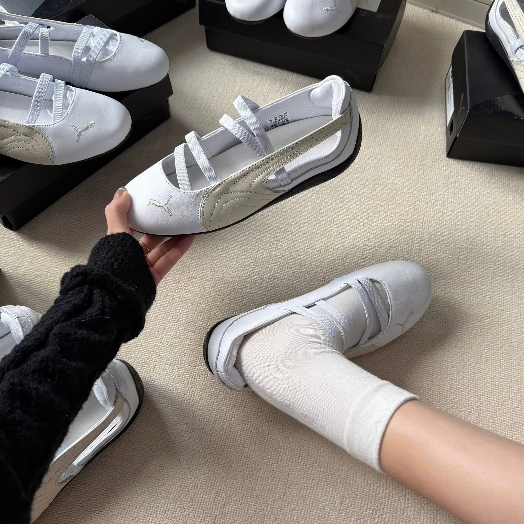 1989 - Giày Puma Speedcat Ballet White Alpine Snow 403587-02 [HÀNG CHÍNH HÃNG]