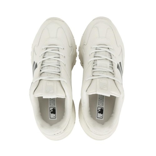 097 -  MLB Chunky Ny Trắng Kem - NY đen nghiêng - Code 32SHC1111-50B [HÀNG CHÍNH HÃNG]