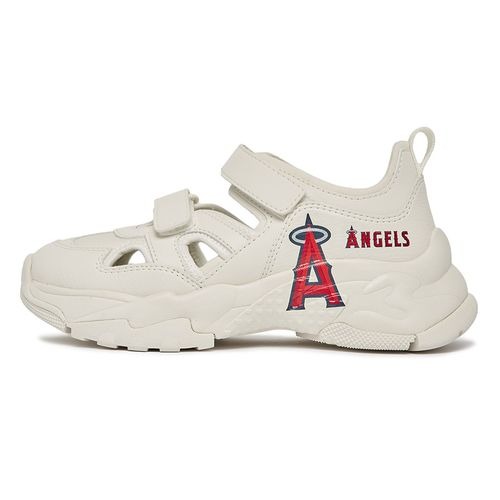 217 -  Sandal MLB Big Ball Chunky Mask LA Angel - Trắng Kem - Code 3ASDCH133 [HÀNG CHÍNH HÃNG]