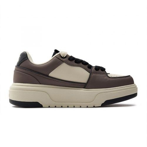 233 -  Giày MLB Chunky Liner Basic NY Nâu Vintage - Charcoal Grey - 3ASXCLB3N [HÀNG CHÍNH HÃNG]