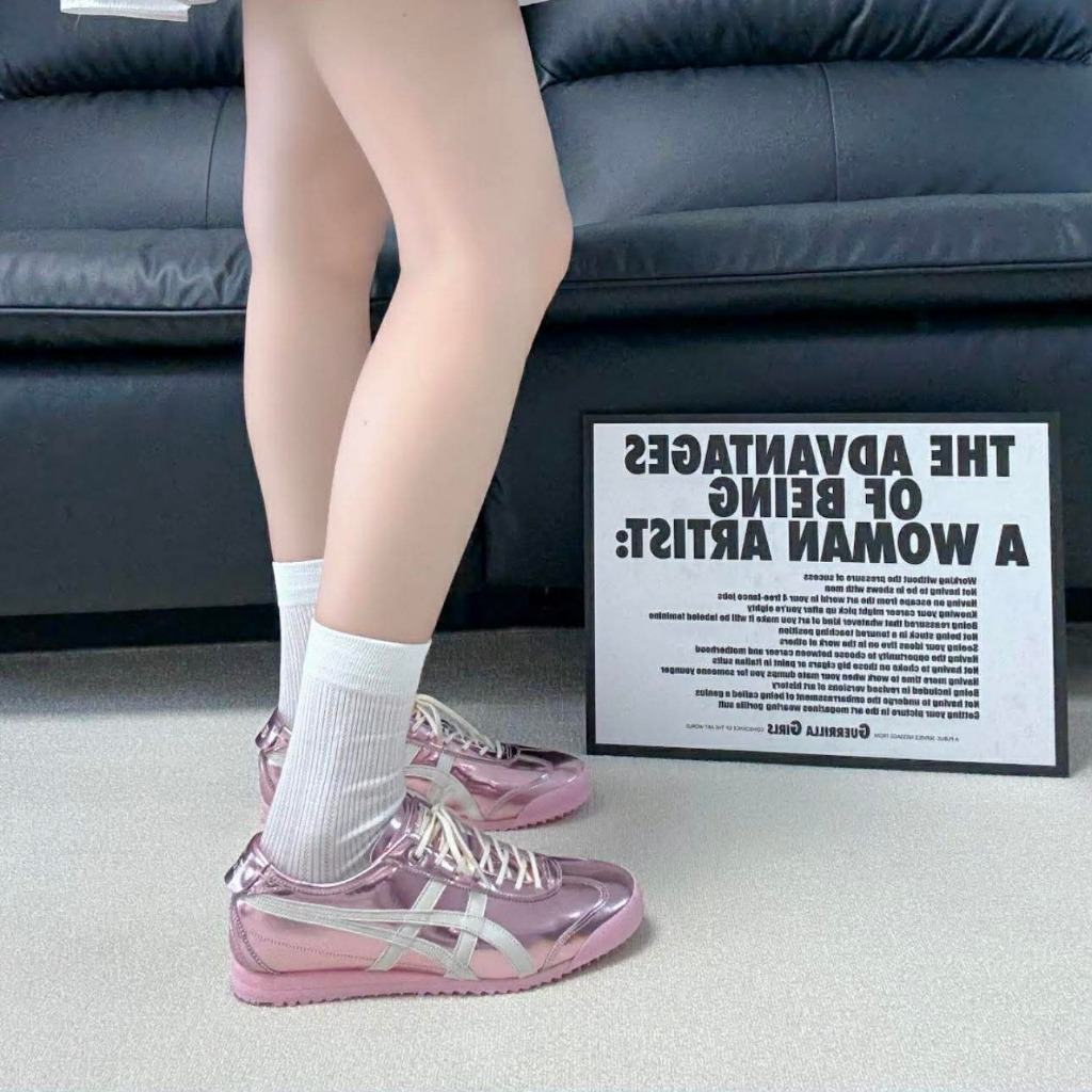 2569 - Giày Onitsuka Tiger Mexico 66 SD Metallic Series Crystal Pink Cream 1183C468-700 [HÀNG CHÍNH HÃNG]