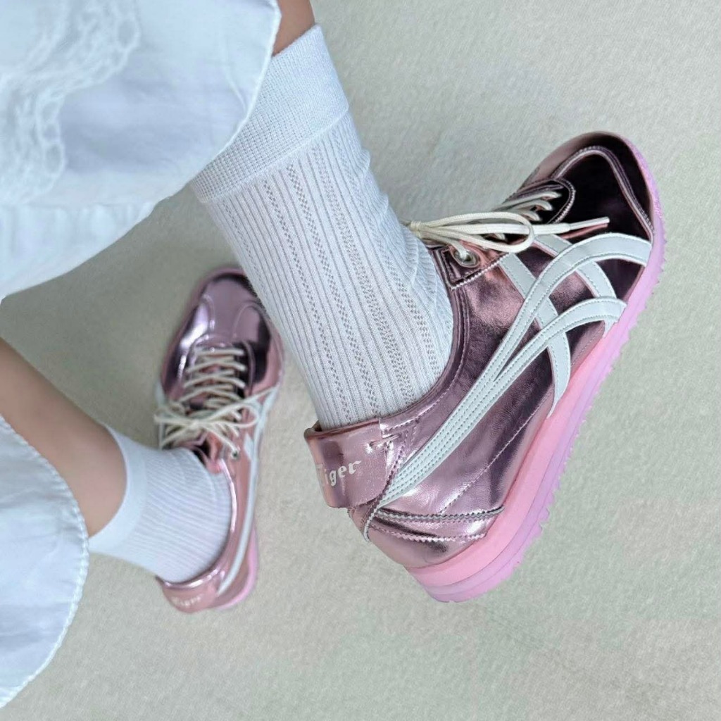 2569 - Giày Onitsuka Tiger Mexico 66 SD Metallic Series Crystal Pink Cream 1183C468-700 [HÀNG CHÍNH HÃNG]