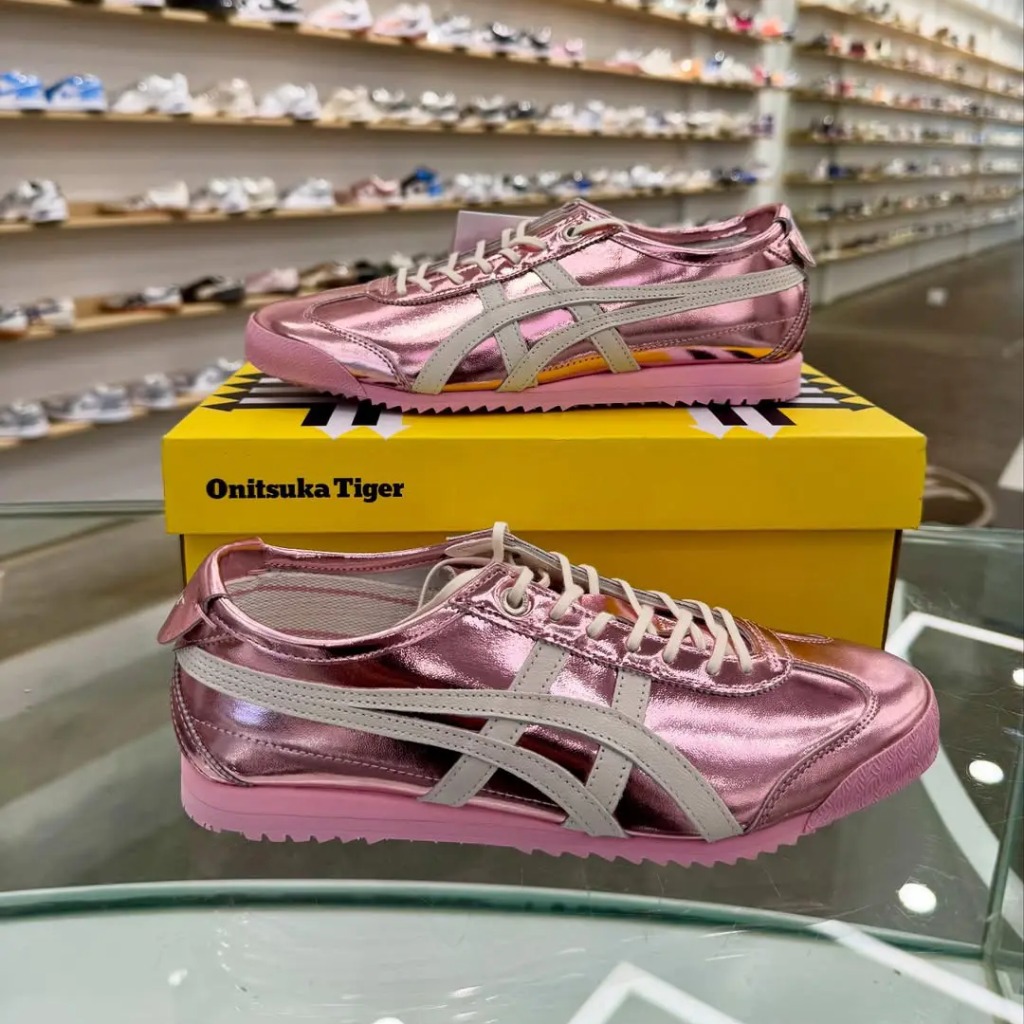 2569 - Giày Onitsuka Tiger Mexico 66 SD Metallic Series Crystal Pink Cream 1183C468-700 [HÀNG CHÍNH HÃNG]
