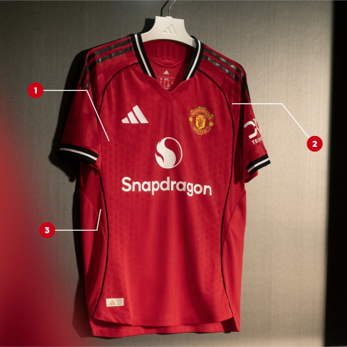 1722 - Áo Adidas Manchester United Đấu Sân Nhà 25/26 JI7428 [HÀNG CHÍNH HÃNG]