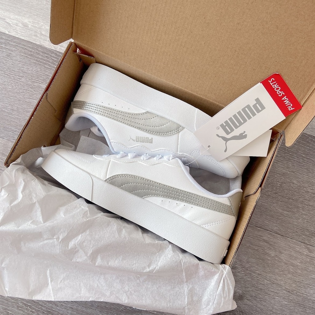 1550 - Giày Puma Skye Clean Metallic Fs Trắng Bạc 381106 02 [CHÍNH HÃNG]