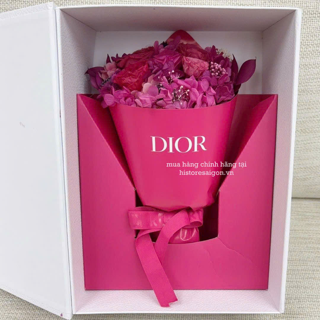 2138 - Hoa Vĩnh Cửu Dior Gift Full Box - Dior Eternal Flower (Gift Hãng Tặng Khách) [HÀNG CHÍNH HÃNG]