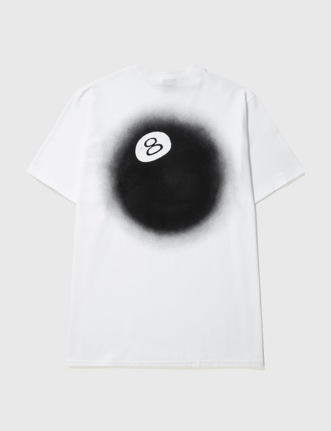 1386 - Áo Stussy 8 Ball Tea Pigment Dyed Trắng [HÀNG CHÍNH HÃNG]