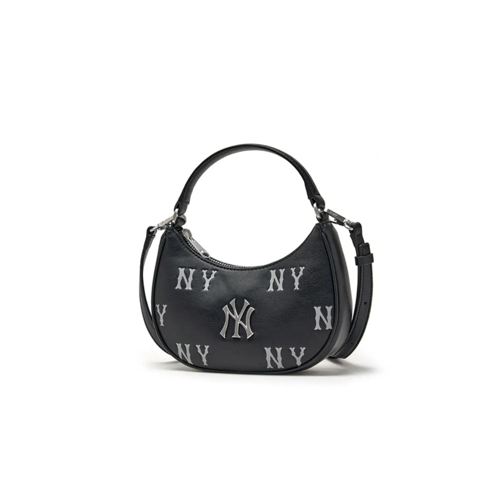 2650 - Túi MLB Classic Monogram Embo Mini Crossbody Bag NY 3ACRMM16N-50BKS [HÀNG CHÍNH HÃNG]