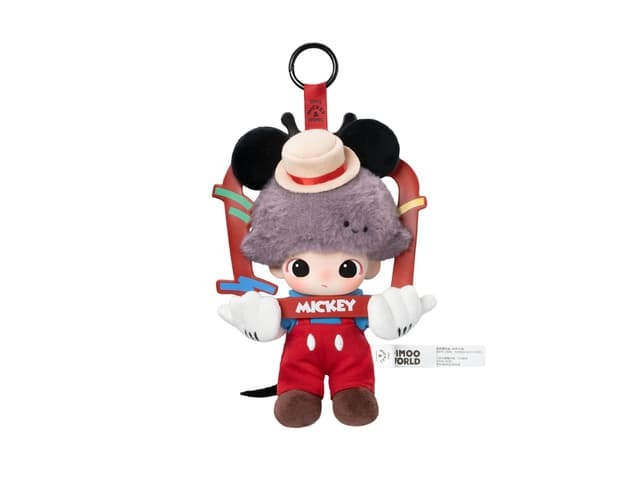 1358 - Secret Dimoo Mickey TV Show (Secret Edition) - Dimoo Bông Mickey TV Show (Secret Edition) - POPMART Dimoo World x Disney Series-Vinyl Plush Keychain Blindbox - Code 01302810652 [HÀNG CHÍNH HÃNG]