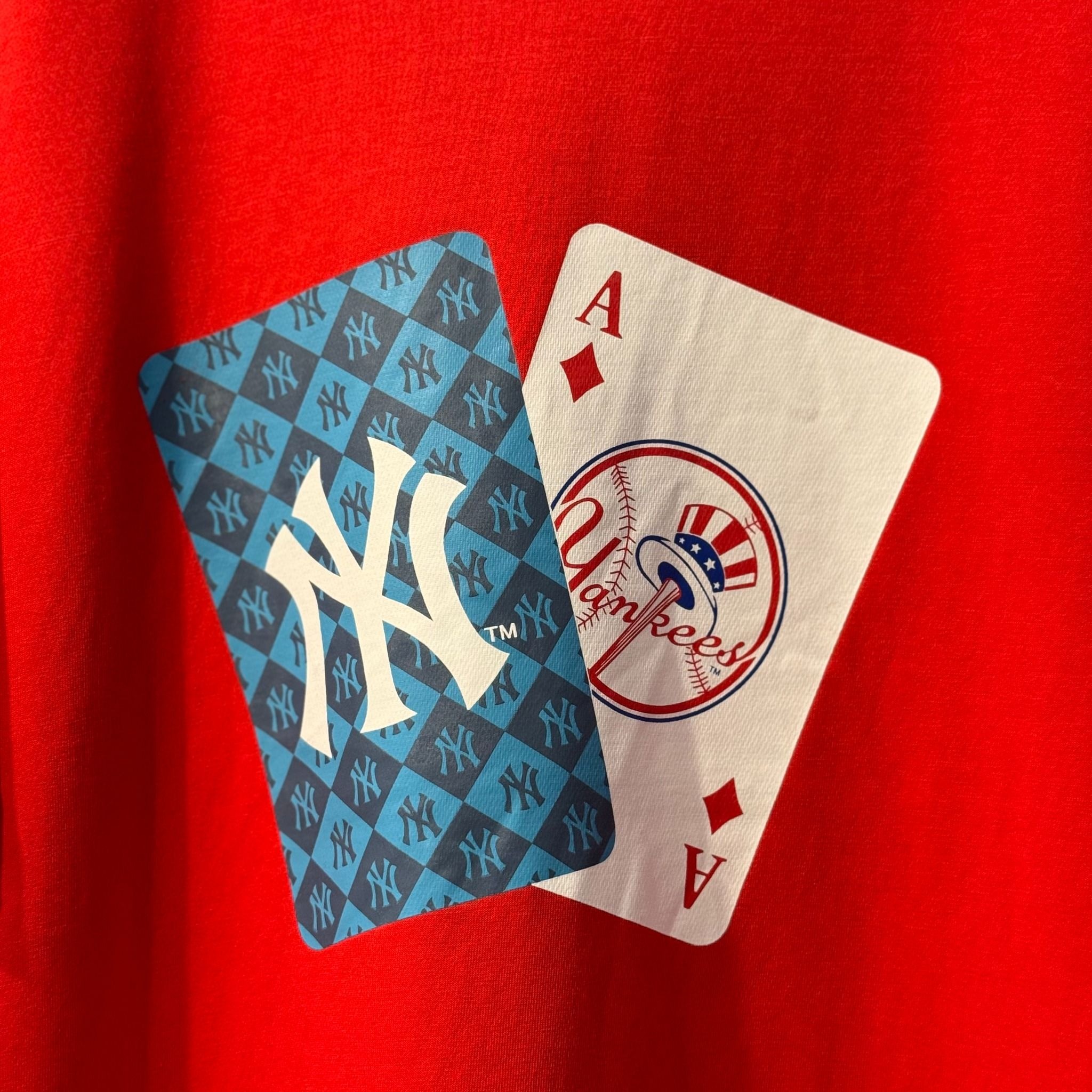 553 - Áo New Era NY Play Card - Bài Đỏ 13302546 [HÀNG CHÍNH HÃNG]