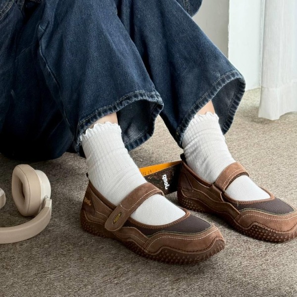 2044 - Giày Jeep The Spirit Mary Jane ''Spike Choco'' P651W13129 [HÀNG CHÍNH HÃNG]