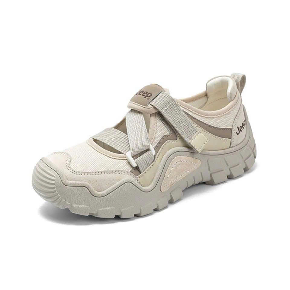 2745 - Giày Jeep Mary Jane Velcro ''Grey'' PD241WAS873 [HÀNG CHÍNH HÃNG]