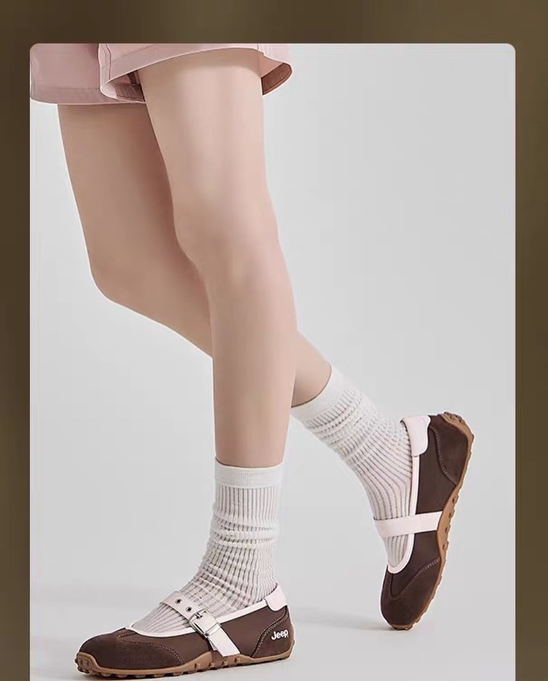 2744 - Giày Jeep Mary Jane Vintage Suede Brown 2026 | P661W134104 [HÀNG CHÍNH HÃNG]