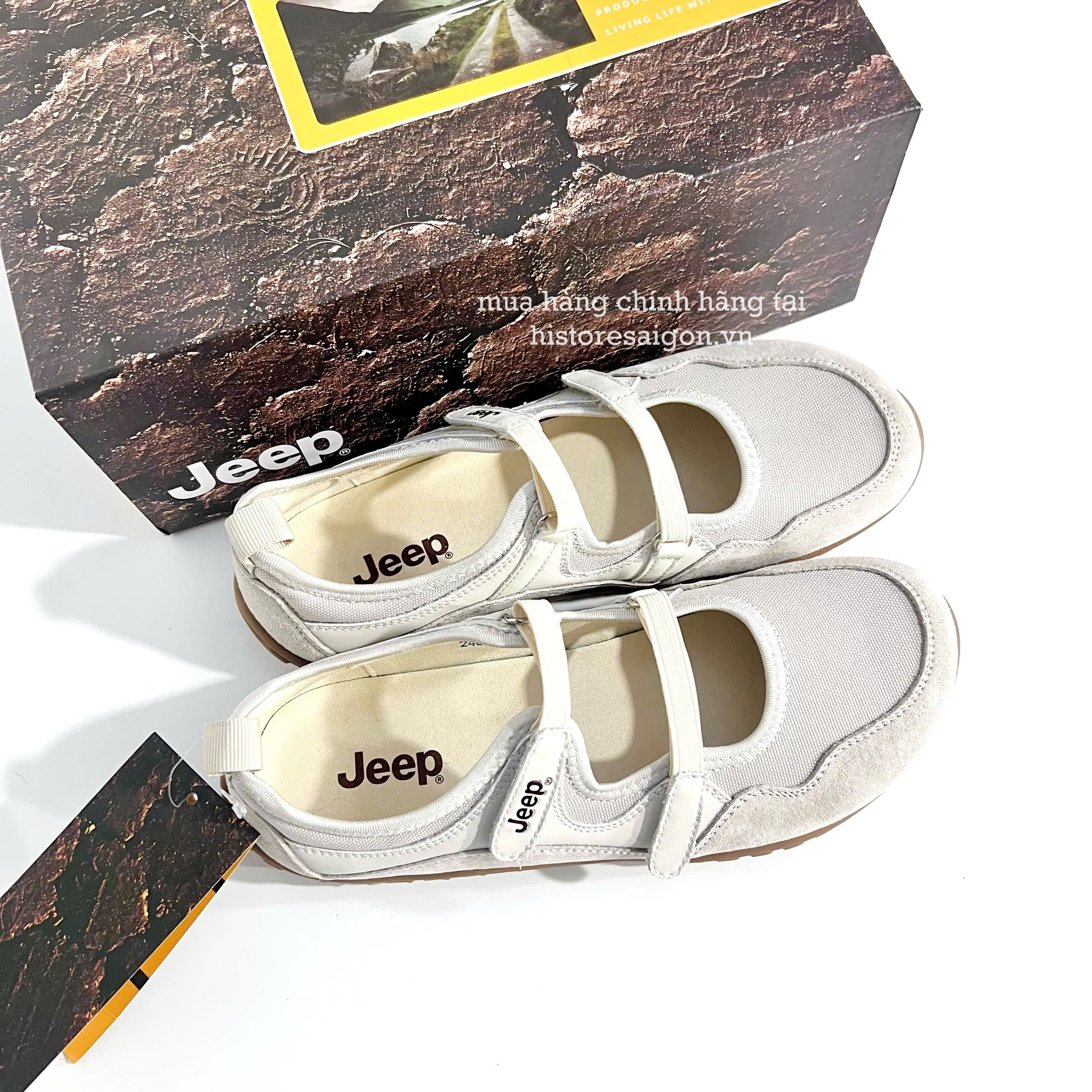 1695 - Giày Jeep Outdoor Lifestyle Low Top Grey P651W13112 [HÀNG CHÍNH HÃNG]