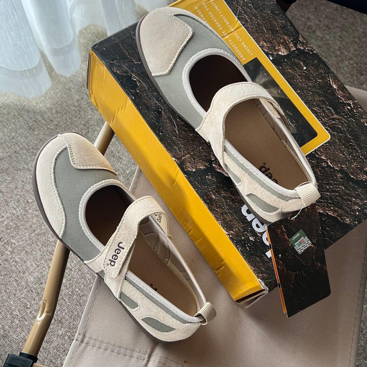 1965 - Giày Jeep Outdoor Shoes Women's Low Top ''Light Green'' P0241WAS952 [HÀNG CHÍNH HÃNG]