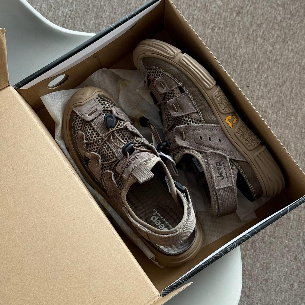 1976 - Giày Jeep Sandal Summer Fashion ''Khaki'' C321591540 [HÀNG CHÍNH HÃNG]