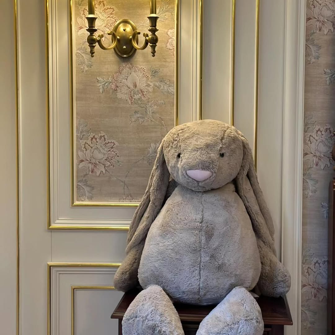 2058 -  Jellycat Bashful Bunny Beige Really Really Big 108cm [HÀNG CHÍNH HÃNG]