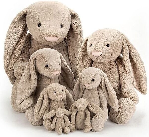 2058 -  Jellycat Bashful Bunny Beige Really Really Big 108cm [HÀNG CHÍNH HÃNG]