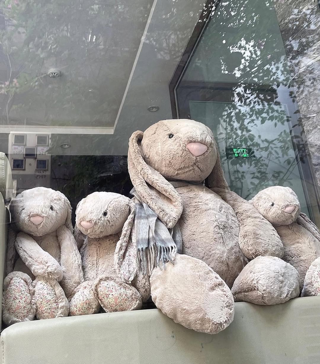 2058 -  Jellycat Bashful Bunny Beige Really Really Big 108cm [HÀNG CHÍNH HÃNG]