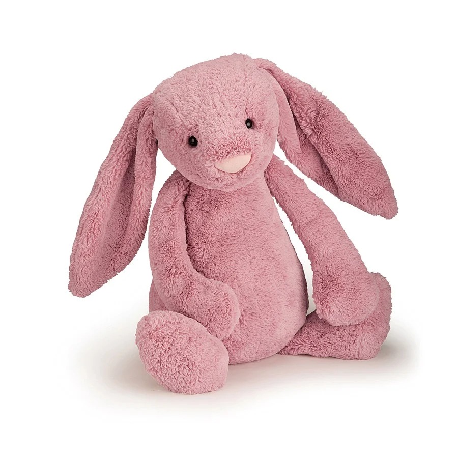 2067 - JellyCat 108cm Bunny Tulip Hồng - Jellycat Bashful Bunny Tulip Really Really Big 108cm [HÀNG CHÍNH HÃNG]