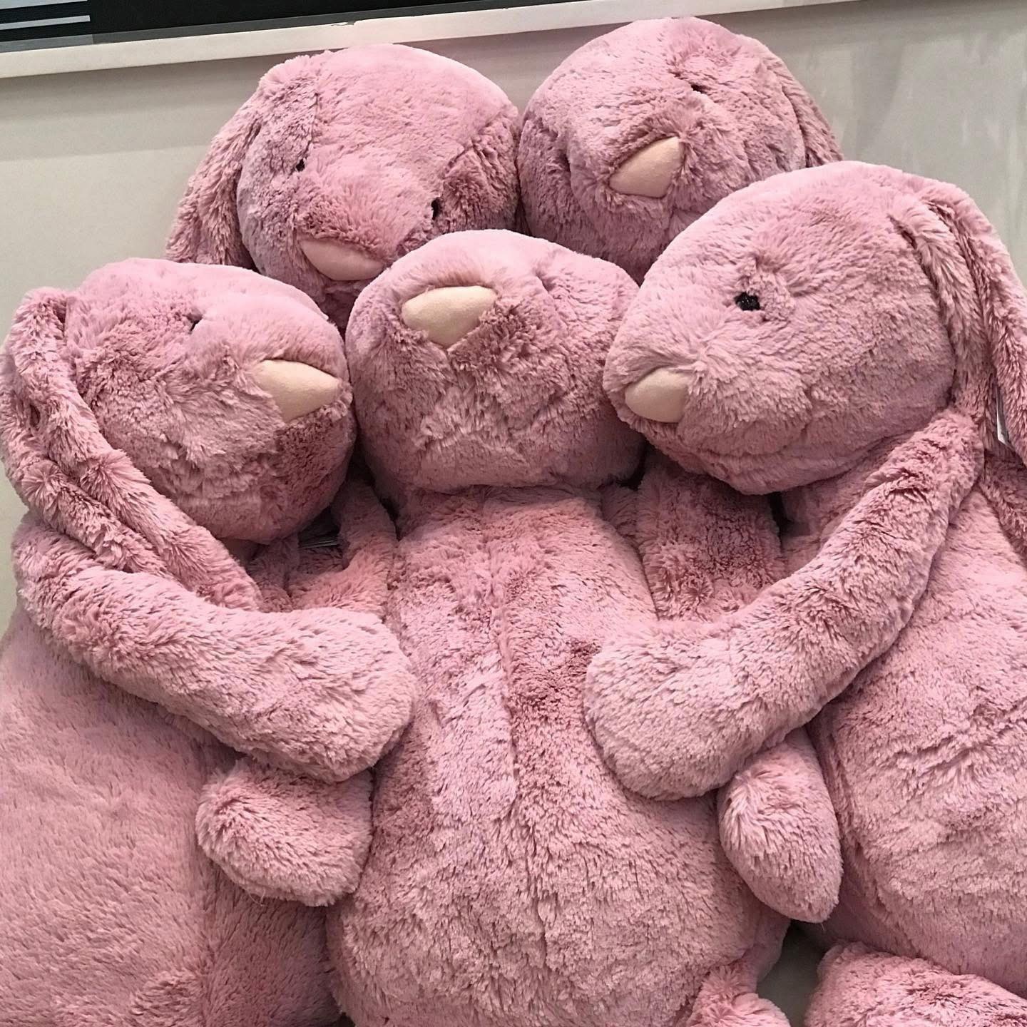 2116 - JellyCat 67cm Bunny Tulip Hồng - Jellycat Bashful Tulip Bunny 67cm [HÀNG CHÍNH HÃNG]