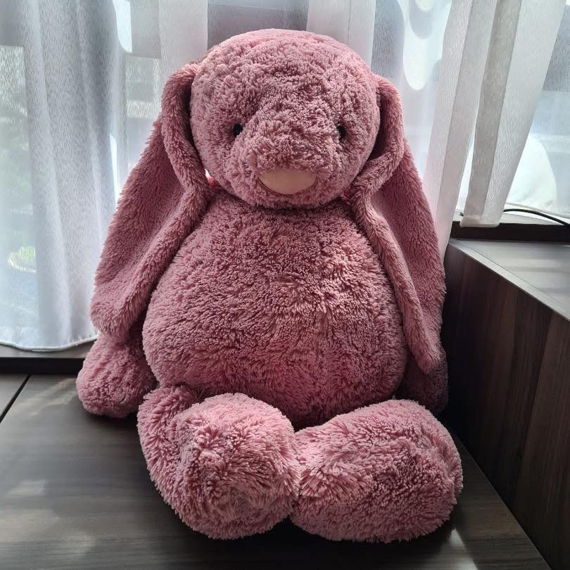 2116 - JellyCat 67cm Bunny Tulip Hồng - Jellycat Bashful Tulip Bunny 67cm [HÀNG CHÍNH HÃNG]