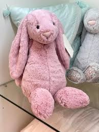 2116 - JellyCat 67cm Bunny Tulip Hồng - Jellycat Bashful Tulip Bunny 67cm [HÀNG CHÍNH HÃNG]