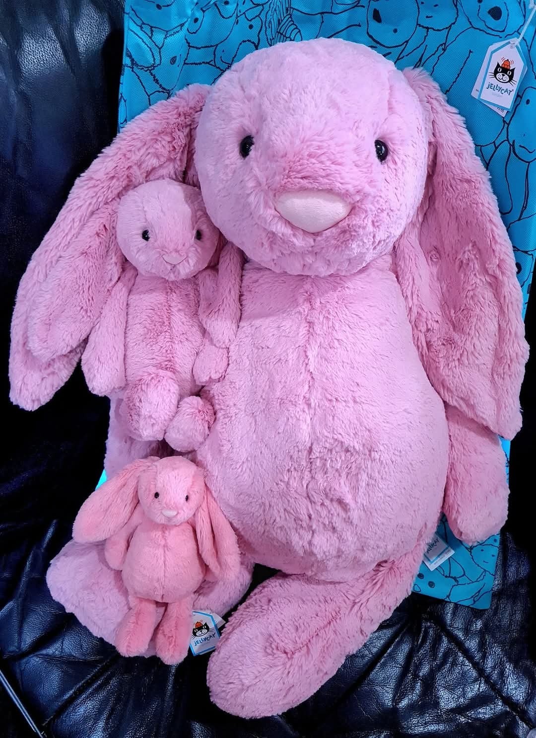 2116 - JellyCat 67cm Bunny Tulip Hồng - Jellycat Bashful Tulip Bunny 67cm [HÀNG CHÍNH HÃNG]