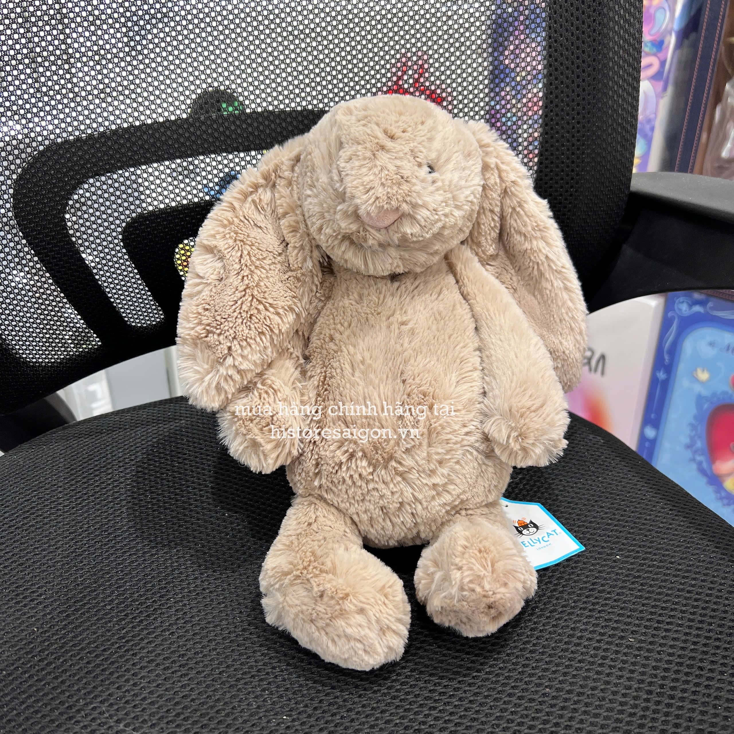 2144 - JellyCat Bashful Bunny Beige 31cm - Jellycat Bashful Beige Bunny Medium 31cm [HÀNG CHÍNH HÃNG]